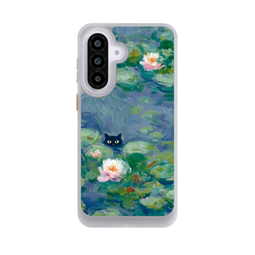 Samsung Galaxy A57 5G NIVOcore Katze im Teich Gemälde