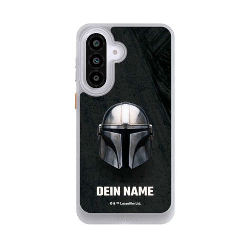 Samsung Galaxy A57 5G NIVOcore Star Wars Mandalorian Black Helmet Personalisierbar