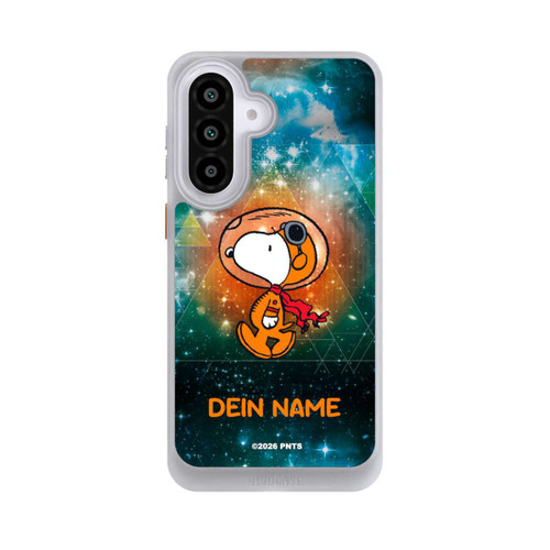 Samsung Galaxy A57 5G NIVOcore Snoopy Weltraumreisender Personalisierbar