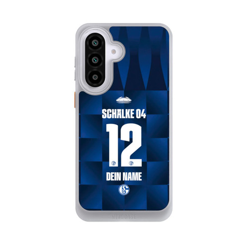 Samsung Galaxy A57 5G NIVOcore Schalke 04 Trikot Personalisierbar 26-27