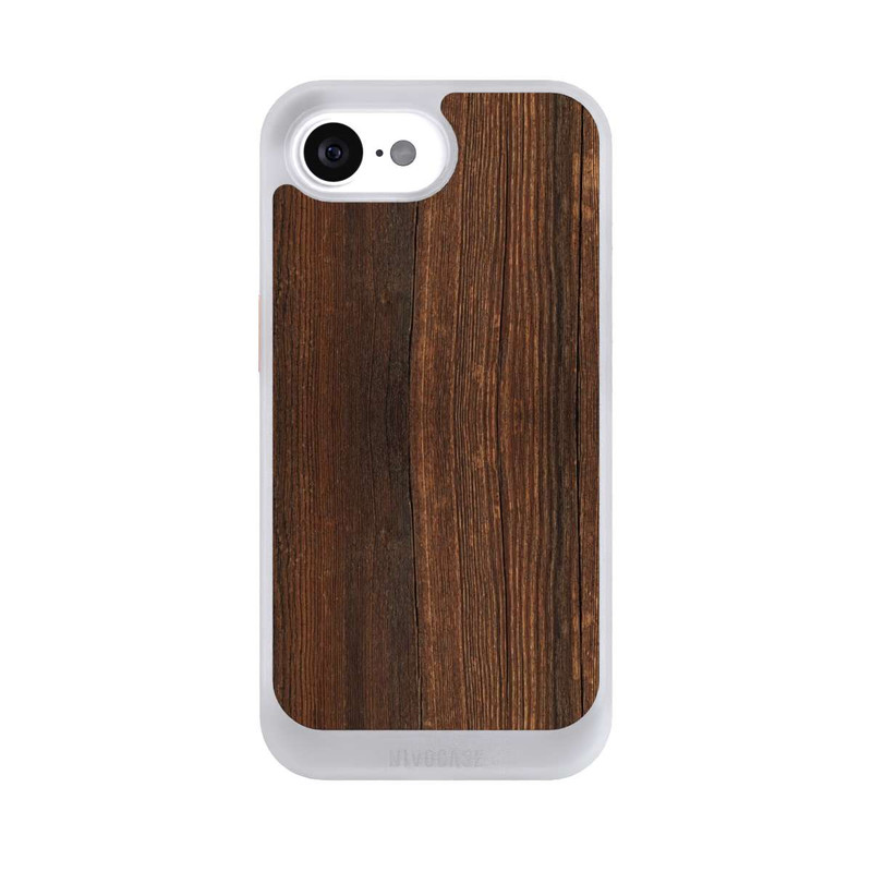 iPhone 17e NIVOcore Look Bois de Noyer
