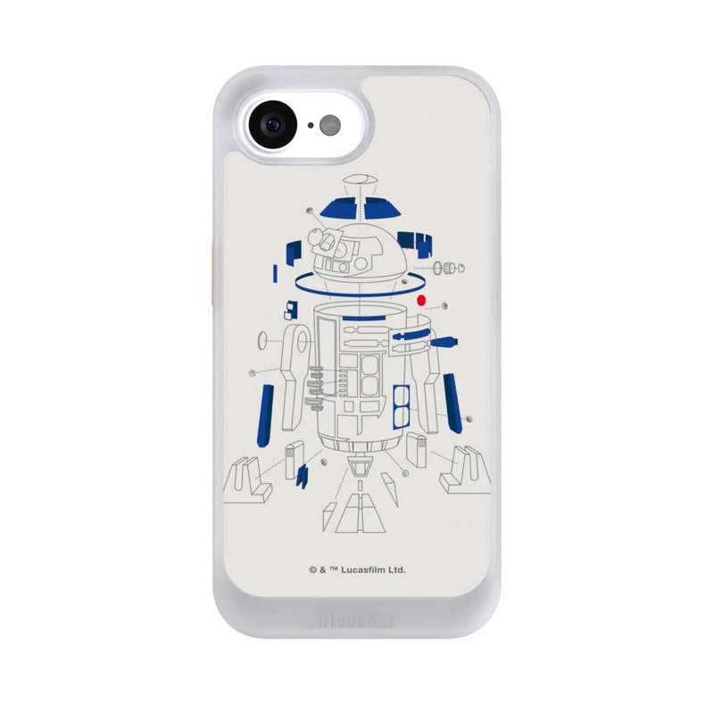 iPhone 17e NIVOcore R2D2 Exploded Drawing - StarWars 8