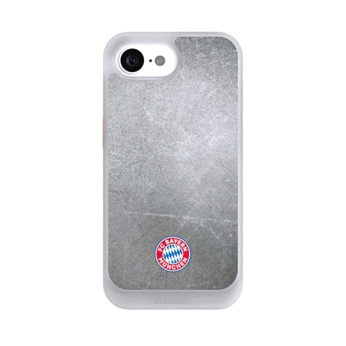 Apple iPhone 17e NIVOcore Klassisches FCB Logo Klein - Bunt auf Metalllook
