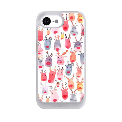Apple iPhone 17e NIVOcore Cute Reindeer Watercolor
