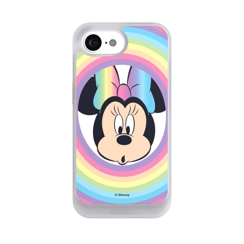iPhone 17e NIVOcore Minnie Arc-en-ciel Rond