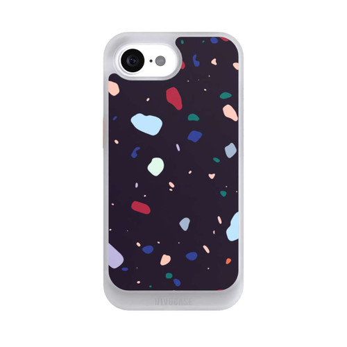 Apple iPhone 17e NIVOcore Modern Dark Rounded Terrazzo