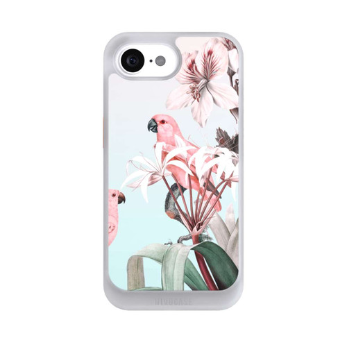 Apple iPhone 17e NIVOcore paradiesische Papageien Pastell