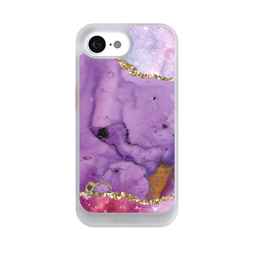 Apple iPhone 17e NIVOcore Purple Galaxy Glamour Marble