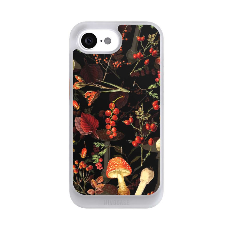 iPhone 17e NIVOcore Pilzmuster Schwarz