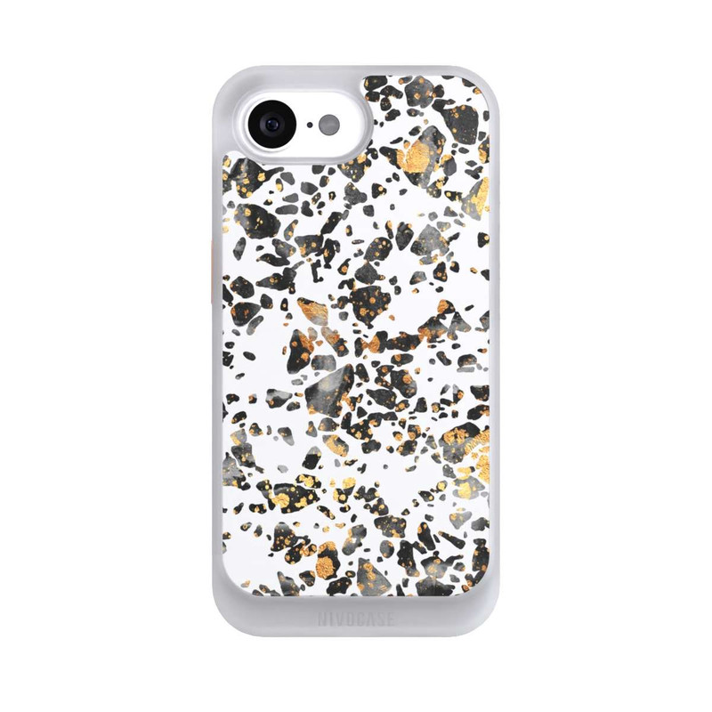 iPhone 17e NIVOcore Gold Speckled Terrazzo