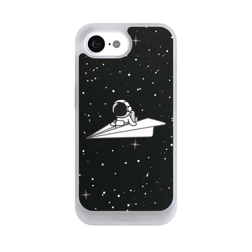 Apple iPhone 17e NIVOcore Astronaut Paper Plane Comic