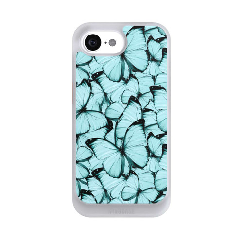 Apple iPhone 17e NIVOcore Teal Butterflies
