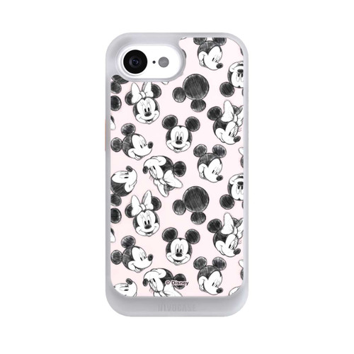 Apple iPhone 17e NIVOcore Minnie &amp; Mickey Viele Gesichter Pink