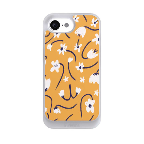 Apple iPhone 17e NIVOcore Kleine Blumen Muster Gelb