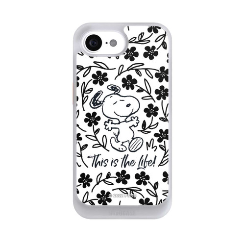 Apple iPhone 17e NIVOcore Snoopy schwarz und weiß This Is The Life