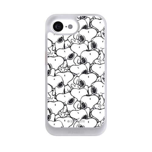 Apple iPhone 17e NIVOcore Snoopy Muster Schwarz und Weiß