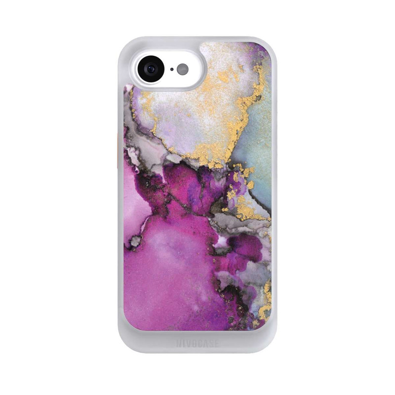 iPhone 17e NIVOcore Alcohol Ink Art Pink