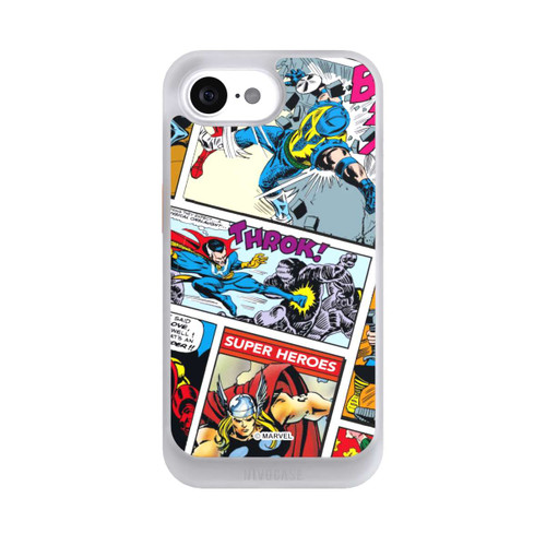 Apple iPhone 17e NIVOcore Marvel Retro Comic Blue
