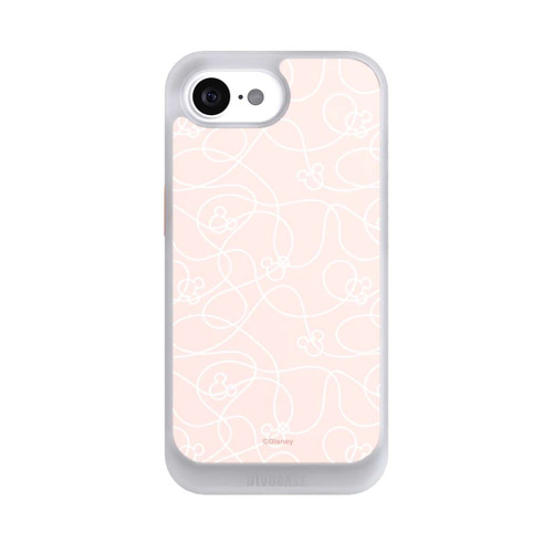 Apple iPhone 17e NIVOcore Micky Line Art Muster Rosa