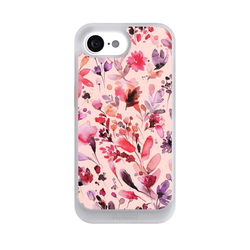 Apple iPhone 17e NIVOcore Künstlerische Blumen Viva Magenta