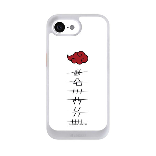 Apple iPhone 17e NIVOcore Akatsuki Mitgliedersymbole Weiß