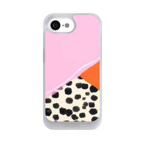 Apple iPhone 17e NIVOcore Rosa und Orange Gepunkteter Hintergrund