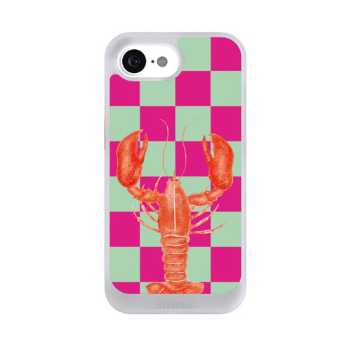 Apple iPhone 17e NIVOcore Pink Checkers Lobster