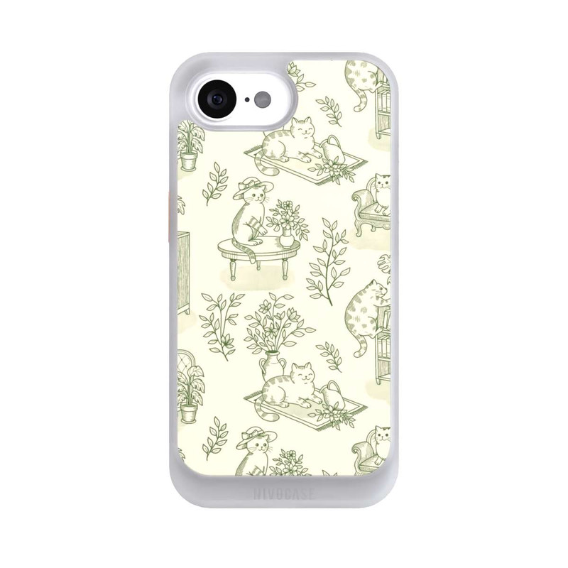 iPhone 17e NIVOcore Chonky Cats Toile de Jouy