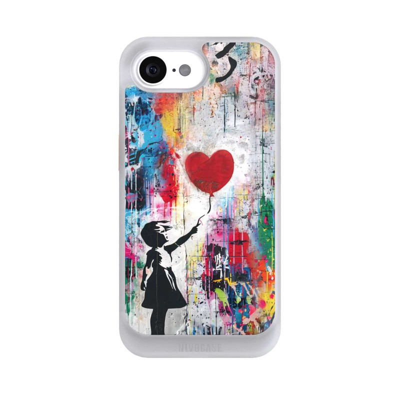 iPhone 17e NIVOcore Balloon Girl Colorful