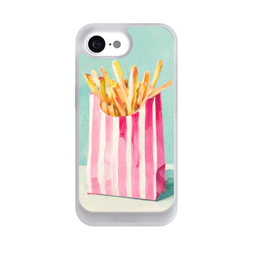 Apple iPhone 17e NIVOcore Retro Pommes Blau Watercolor