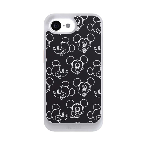Apple iPhone 17e NIVOcore Disney Mickey Muster Schwarz