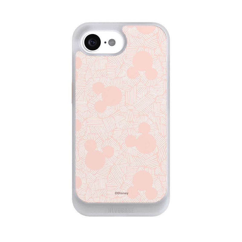 iPhone 17e NIVOcore Disney Mickey Icon Pattern Rose Color