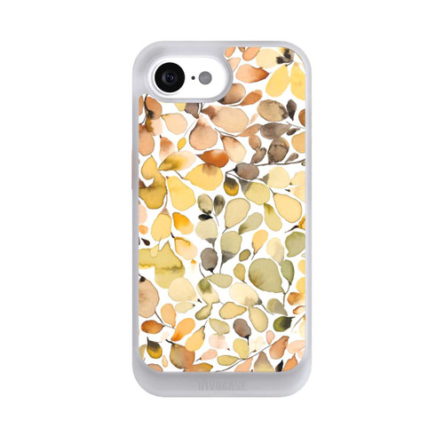 Apple iPhone 17e NIVOcore Eukalyptus Aquarellblätter Braun Herbst