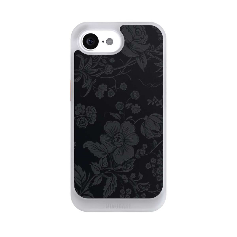 iPhone 17e NIVOcore Dunkle Blumen Vintageoptik