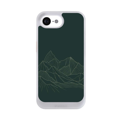 Apple iPhone 17e NIVOcore Berg Line Art Grün