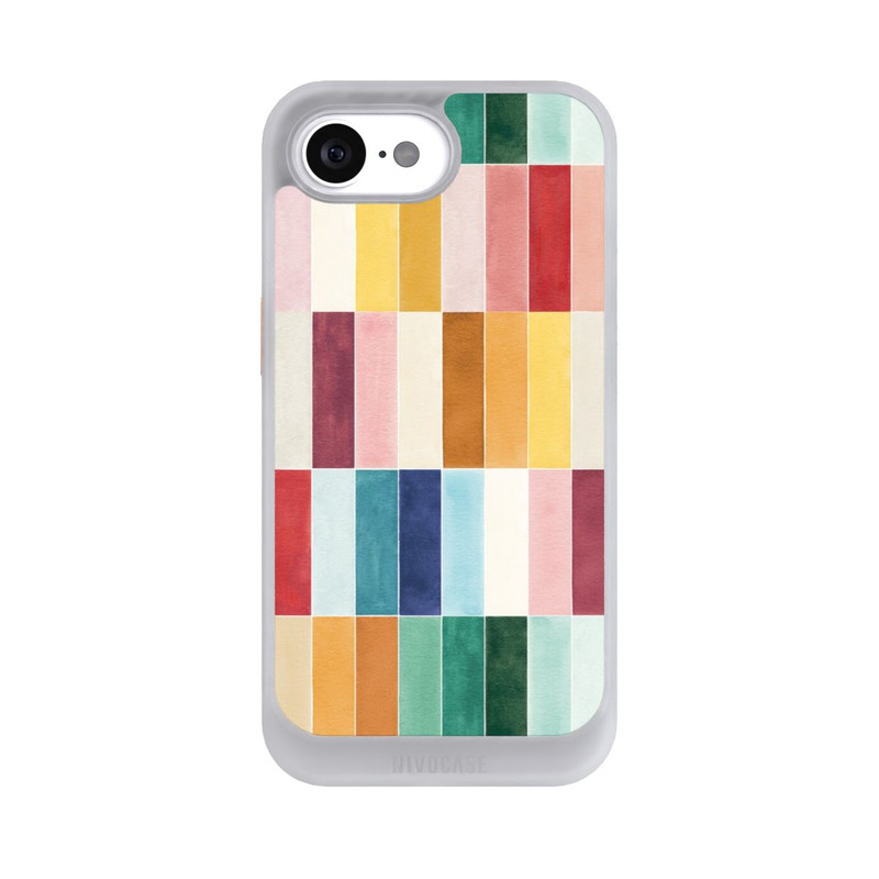 iPhone 17e NIVOcore Modern Craft Geometric Rectangular Tiles