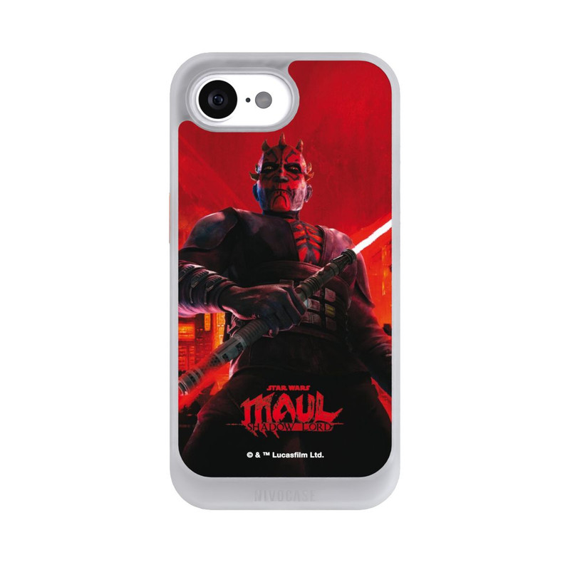 iPhone 17e NIVOcore Dark Maul avec un Sabre Laser