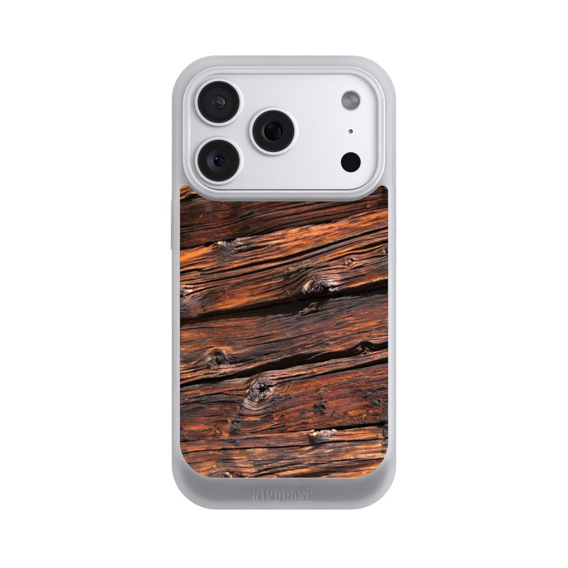 iPhone 18 Pro NIVOcore Verwitterte Holzplanken