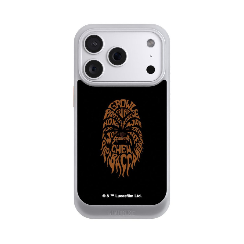 iPhone 18 Pro NIVOcore Chewbacca Typo Grafisch