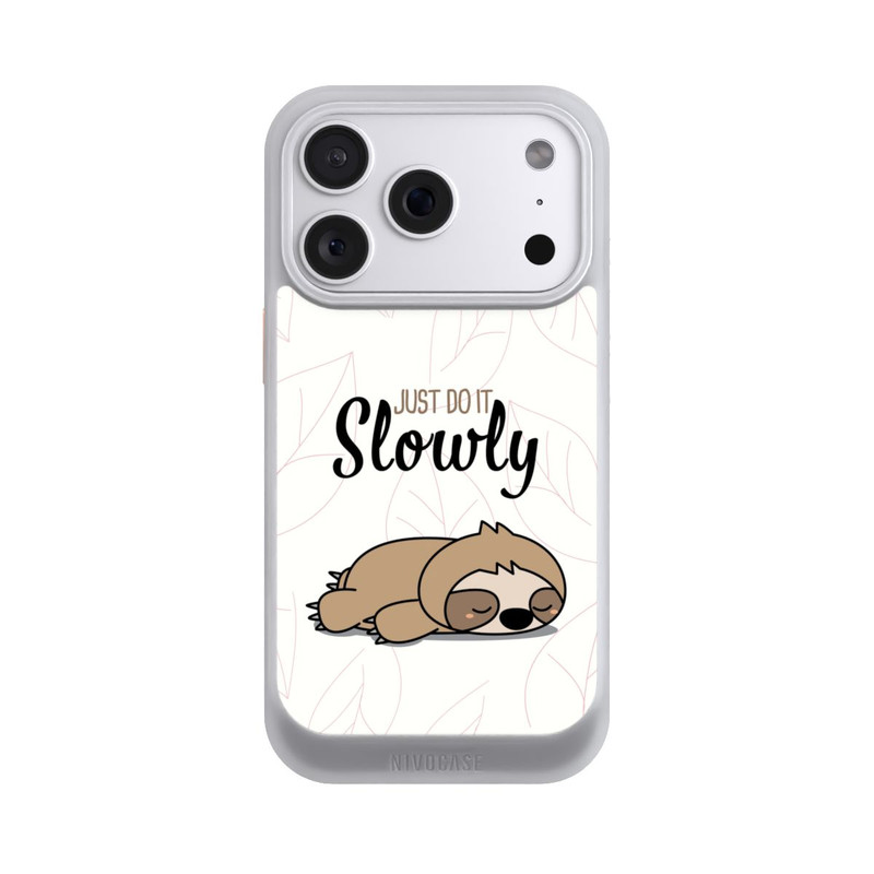 iPhone 18 Pro NIVOcore Just Do It Slowly Sloth