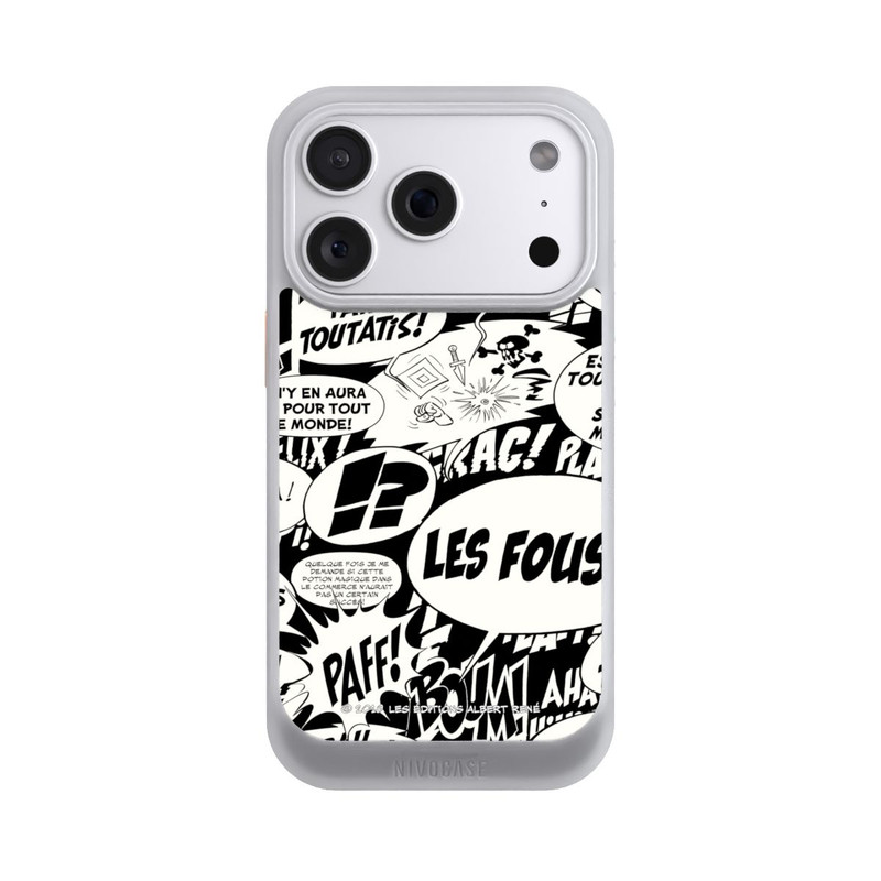 iPhone 18 Pro NIVOcore Sprechblasen Asterix Schwarz