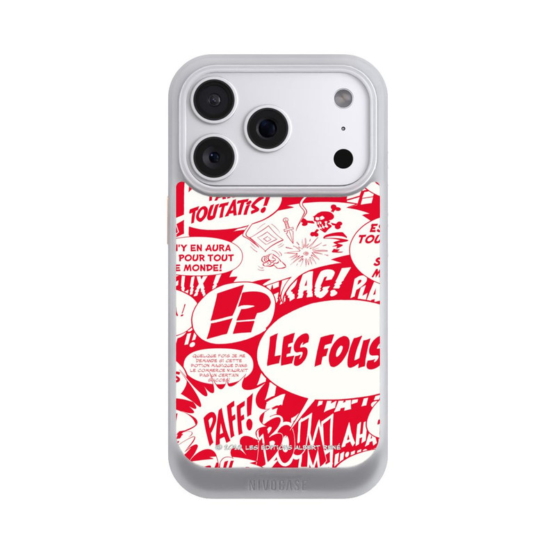 iPhone 18 Pro NIVOcore Sprechblasen Asterix Rot