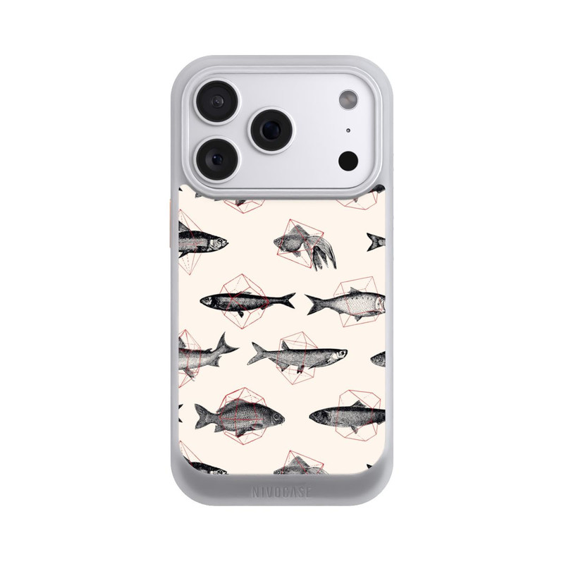 iPhone 18 Pro NIVOcore Fische in Geometrie