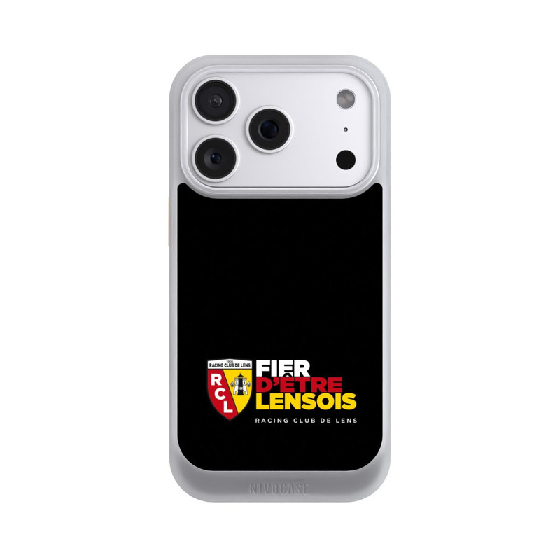 iPhone 18 Pro NIVOcore RC Lens Logo Schwarz Unten