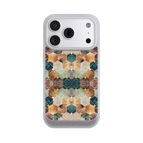 Apple iPhone 18 Pro NIVOcore Naturfarbene Sechsecke und Diamanten