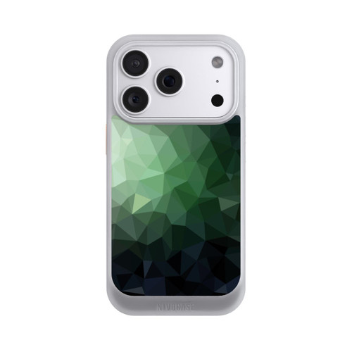 Apple iPhone 18 Pro NIVOcore Polygonal Mosaic Green