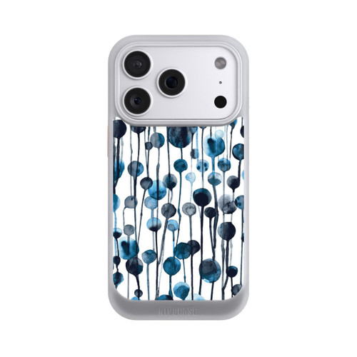 Apple iPhone 18 Pro NIVOcore Tropfende Punkte blau