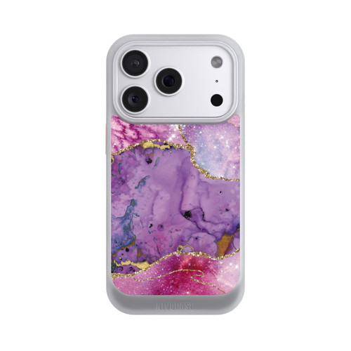 Apple iPhone 18 Pro NIVOcore Purple Galaxy Glamour Marble