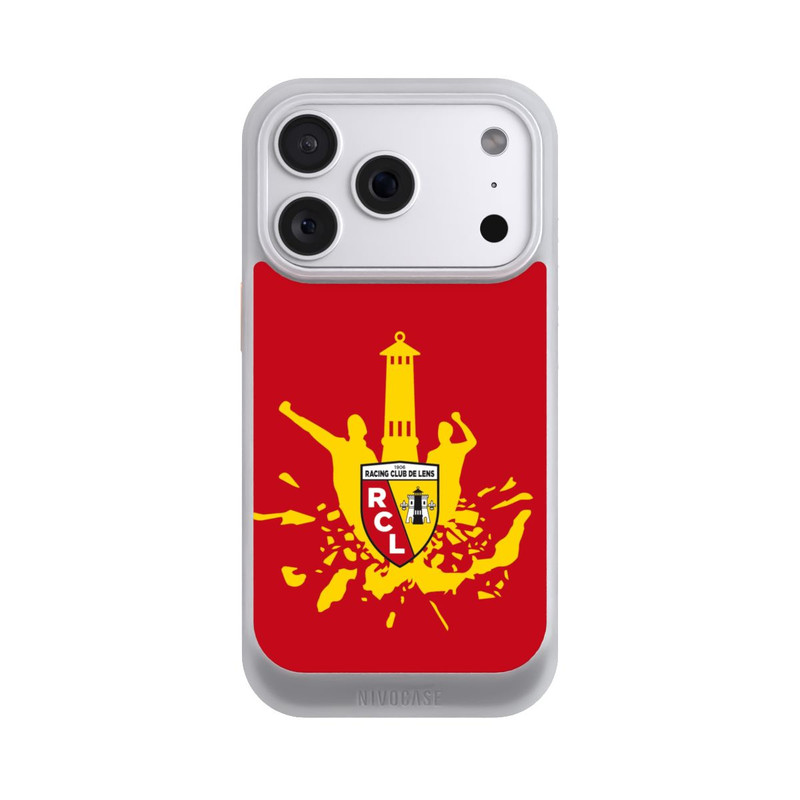 iPhone 18 Pro NIVOcore RC Lens Turm Gelb auf Rot