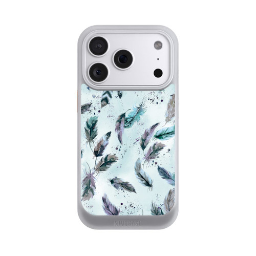 Apple iPhone 18 Pro NIVOcore Magische Federn Sanftes Blau